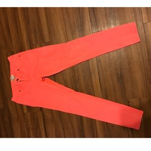 Bright Orange Pants